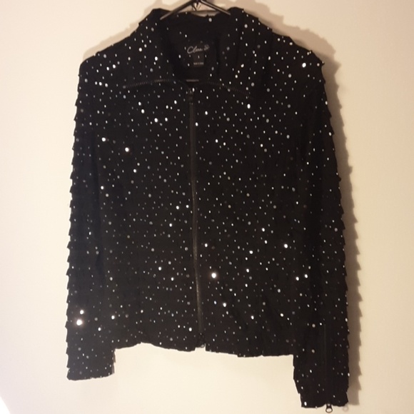 CLARA S..  Dressy sequined  jacket - Picture 1 of 4